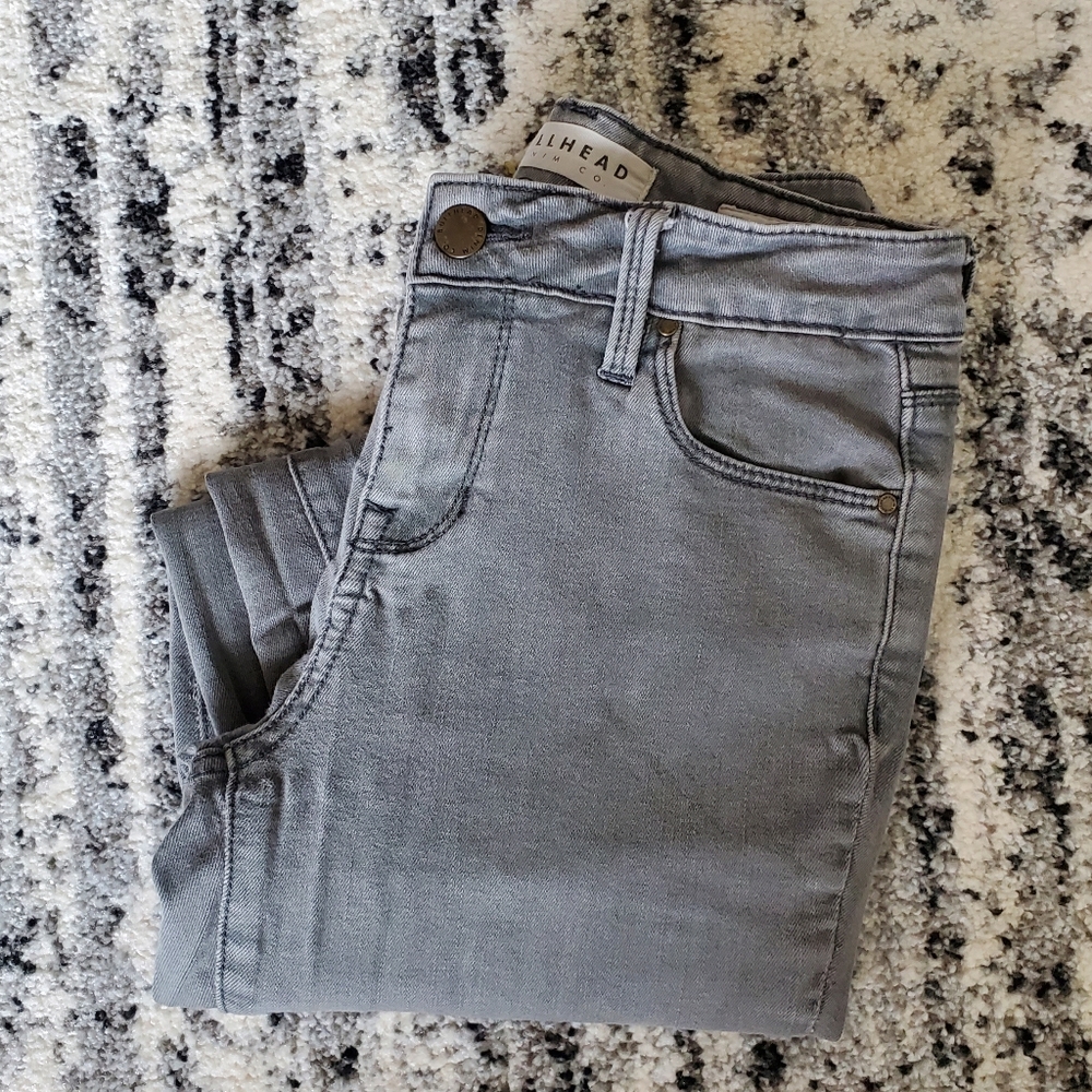 Bullhead Gray Skinny Jeans